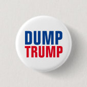 "Donump Trump" Button (Vorderseite)