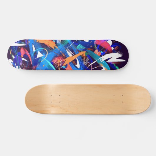 Donunder-Sturm-Skateboard Skateboard (Horizontal)