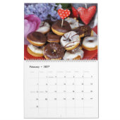 Donut 2025 Wall Calendar Geschenk Dougnnut Kalender (Feb 2027)