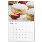 Donut 2025 Wall Calendar Geschenk Dougnnut Kalender (Jan 2027)