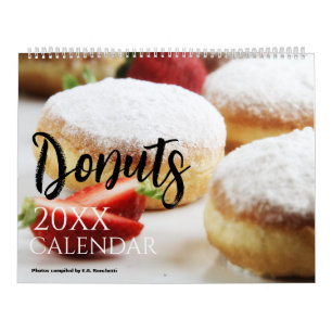 Donut 2027 Geschenk Dougnnut Shop Kalender