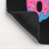 Donut 67 Meme Spaß Sechs Sieben Streusel Design Mousepad (Ecke)