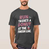 Donut auf der finnischen Linie Entschließung zur l T-Shirt (Vorderseite)