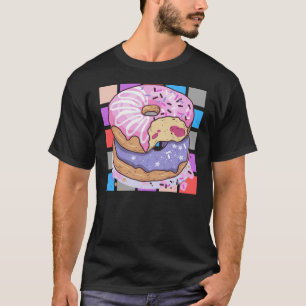 Donut auf Haufen T-Shirt