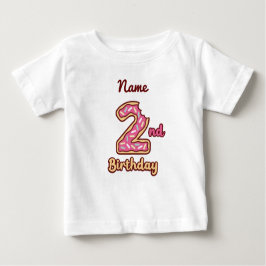 Donut Baby 2. Geburtstag T - Shirt