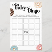 Donut Baby Bingo Game Flyer (Vorne)