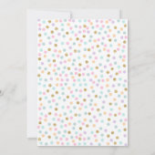 Donut Baby Dusche Einladung Donut Sprinkle Dusche (Rückseite)