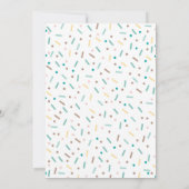 Donut Baby Dusche Einladung Oh Baby Donut Dusche (Rückseite)