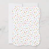 Donut Baby Dusche Einladung Sprinkle Dusche (Rückseite)