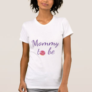 Donut Baby Shower Mommy zu sein T-Shirt