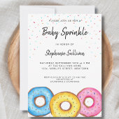 Donut Baby Sprinkle Baby Dusche Einladung