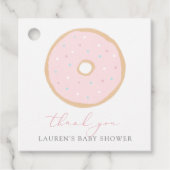 Donut Baby Sprinkle Geschenkanhänger (Vorderseite)