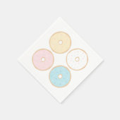 Donut Baby Sprinkle Serviette (Ecke)