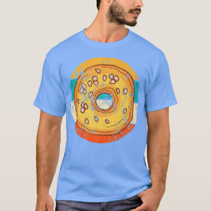 Donut-Backen-Bäcker-Bäckerei-Kuchen-Vintage-Retro T-Shirt