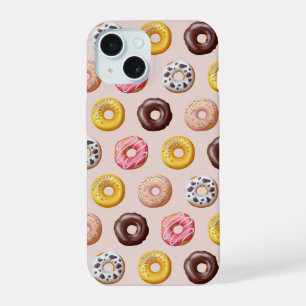Donut-Bäckerei-Ladenmuster iPhone 15 Hülle