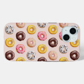 Donut Bakery Shop Muster Case-Mate iPhone Hülle (Rückseite (Horizontal))
