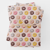 Donut Bakery Shop Muster Geschenkpapier Set (Beispiel)