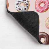 Donut Bakery Shop Muster Mousepad (Ecke)