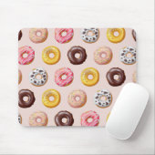 Donut Bakery Shop Muster Mousepad (Mit Mouse)