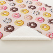 Donut Bakery Shop Muster Sherpadecke (3/4)