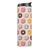 Donut Bakery Shop Muster Thermosbecher (Nach links gedreht)