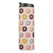 Donut Bakery Shop Muster Thermosbecher (Nach rechts gedreht)