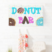 Donut Bar Doughnut Wall Banner (Insitu)