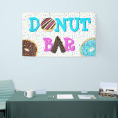 Donut Bar Doughnut Wall Banner (Messeveranstaltung)