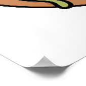 Donut Be salty Funny Donut Pub Poster (Ecke)