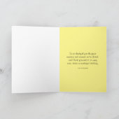 Donut Bear Geburtstags Grußkarte Karte (Innenseite)