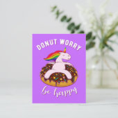 Donut Besorgnis sei glücklich I (Stehend Vorderseite)