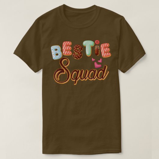 Donut Bestie Squad Matching Friend Crew Funny Donu T-Shirt (Design vorne)