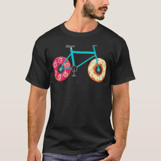 Donut Bicycle with Donut Wheels T-Shirt