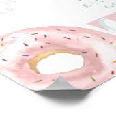 DONUT BIRTHDAY CHART POSTER (Ecke)