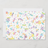 Donut Birthday Einladung Donut Grow Up Foto (Rückseite)