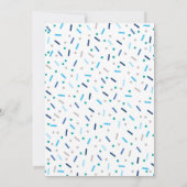 Donut Birthday Einladung Donut Grow Up Party (Rückseite)