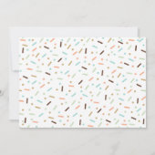 Donut Birthday Einladung Donut Grow Up Party (Rückseite)