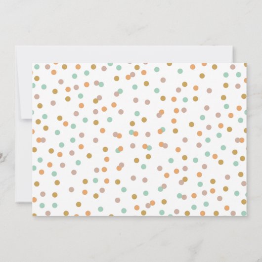 Donut Birthday Einladung Donut Grow Up Party (Rückseite)