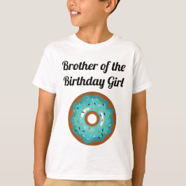 Donut Birthday Party Brother T - Shirt