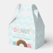 Donut Birthday Party Gefallen Box Donut Group Part Geschenkschachtel (Rückseite)