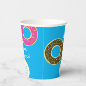 Donut Birthday Party Pappbecher (Rechts)