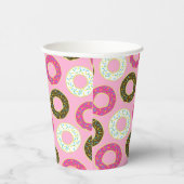 Donut Birthday Party Pappbecher (Rechts)
