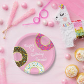 Donut Birthday Party Pappteller (Party)