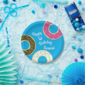 Donut Birthday Party Pappteller (Party)