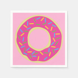 Donut Birthday Party Serviette