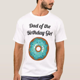 Donut Birthday Party Vater T - Shirt