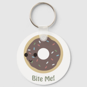 Donut Bite Me! Schlüsselanhänger