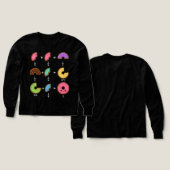 Donut-Bruchrechnen-Lern-Math-Humor (Design Vorder- & Rückseite)