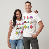 Donut-Bruchrechnen-Lern-Math-Humor T-Shirt (Unisex)
