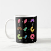 Donut-Bruchrechnen-Math-Humor Kaffeetasse (Links)